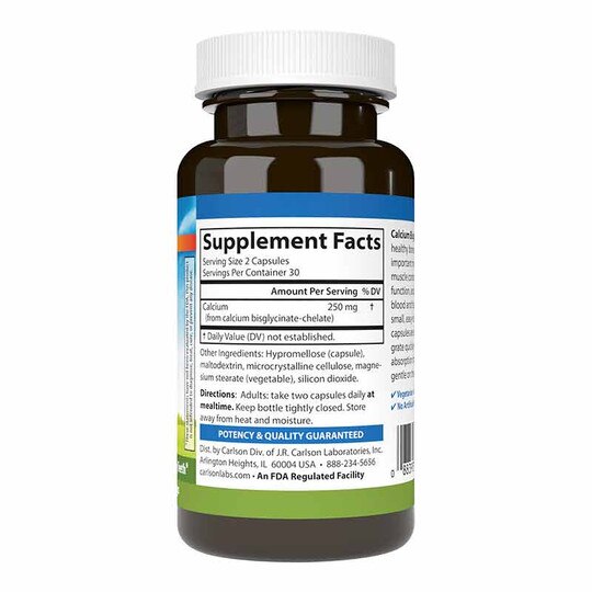 Calcium Bisglycinate 250 Mg, CL